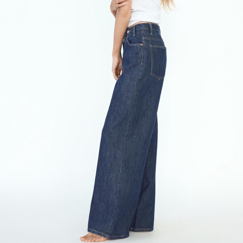 Zara Indigo Flare Jeans - Picture 4 of 9